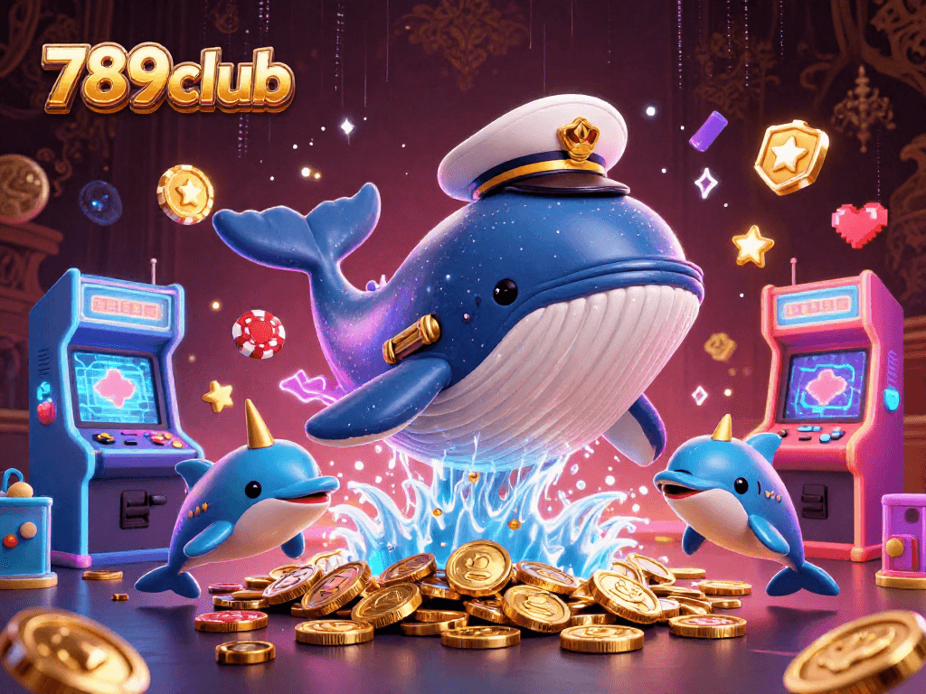 Experience thrilling gameplay at 789club, featuring exciting characters and vibrant casino elements.