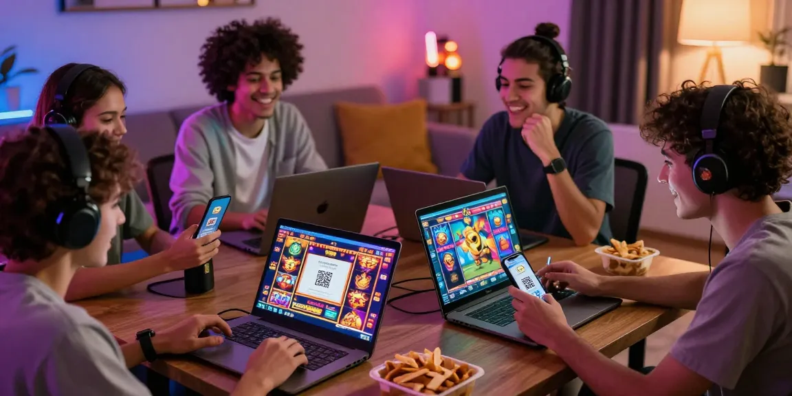 Engaged players enjoying online slots with QRIS payments at https://www.fridacamden.co.uk/ in a vibrant gaming atmosphere.