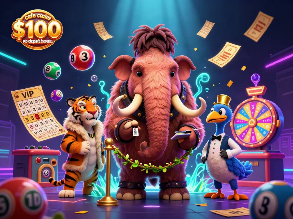 Claim the cafe casino $100 no deposit bonus with exciting bouncy games and vibrant visuals.