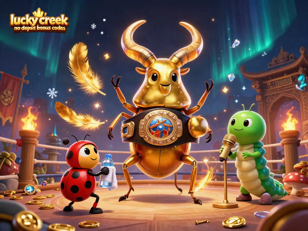 Claim exciting rewards with current lucky creek no deposit bonus codes in a vibrant casino scene.