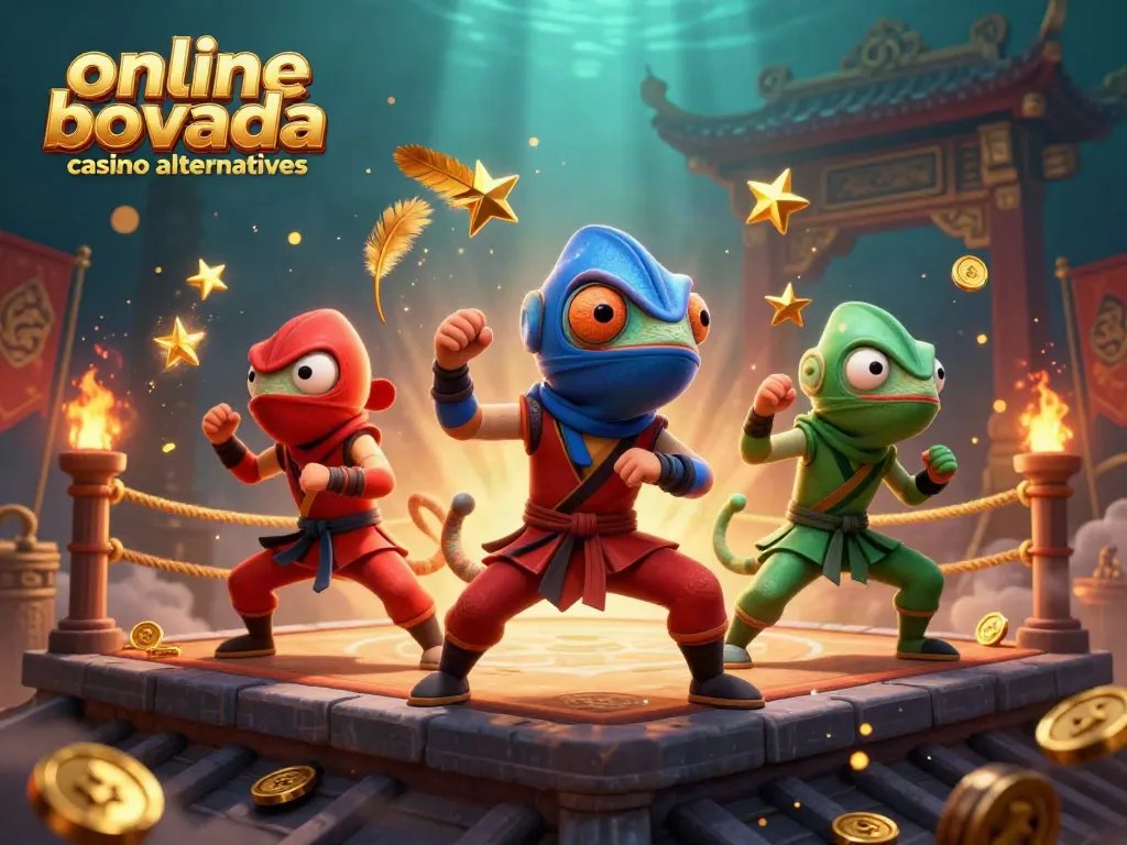 Engage with online bovada casino alternatives in a vibrant 3D casino battlefield filled with action.