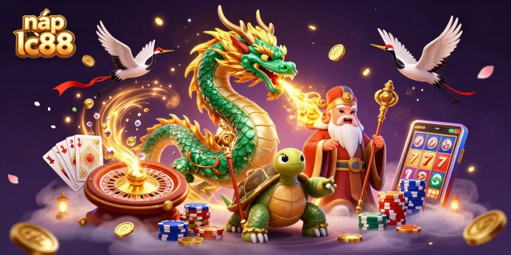 Engage in thrilling action with nạp tiền lc88 at an Asian online casino brimming with magical energy.