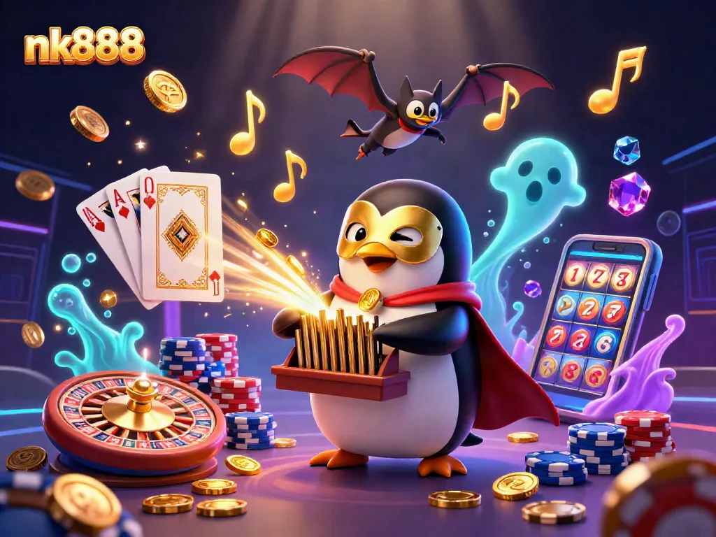 Engage with nk888 by experiencing thrilling 3D casino adventures with animated characters and vibrant gaming elements.