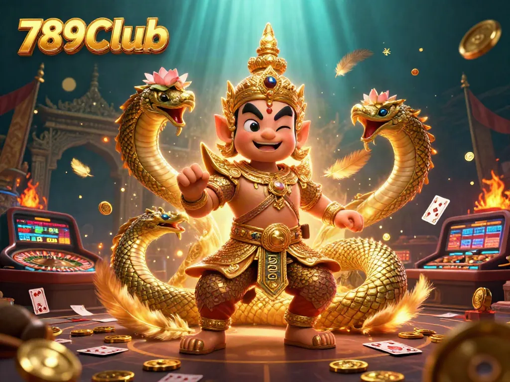 Engage with 789Club's dynamic live casino experience featuring vibrant 3D characters.