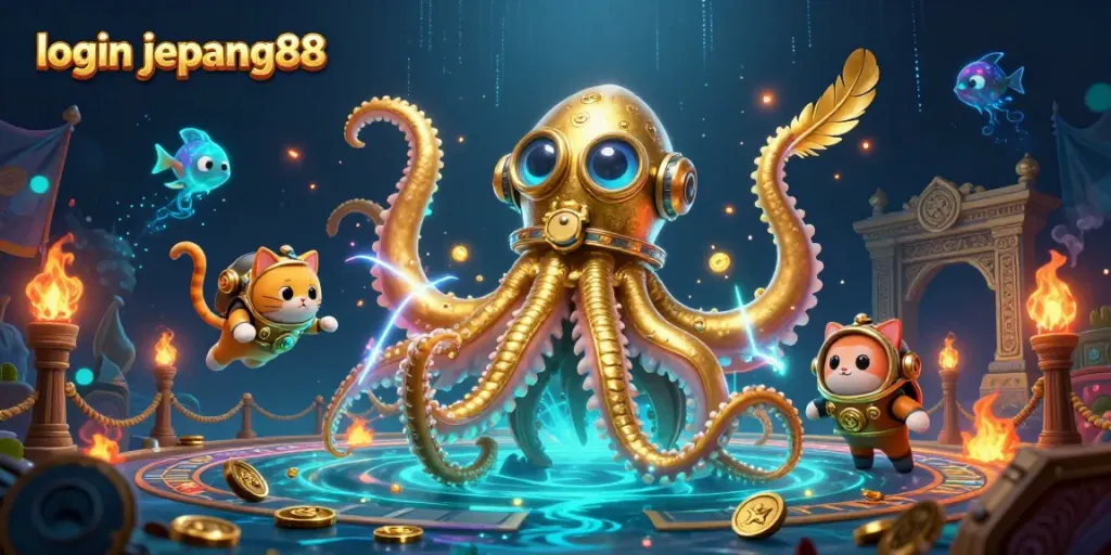 Activate your winning streak with login jepang88; explore a vibrant casino ocean scene!