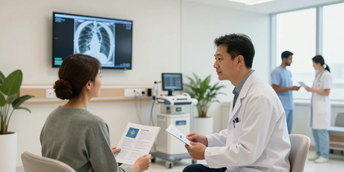 Lung cancer hospital in Abu Dhabi offering patient consultations and advanced care in a supportive environment.