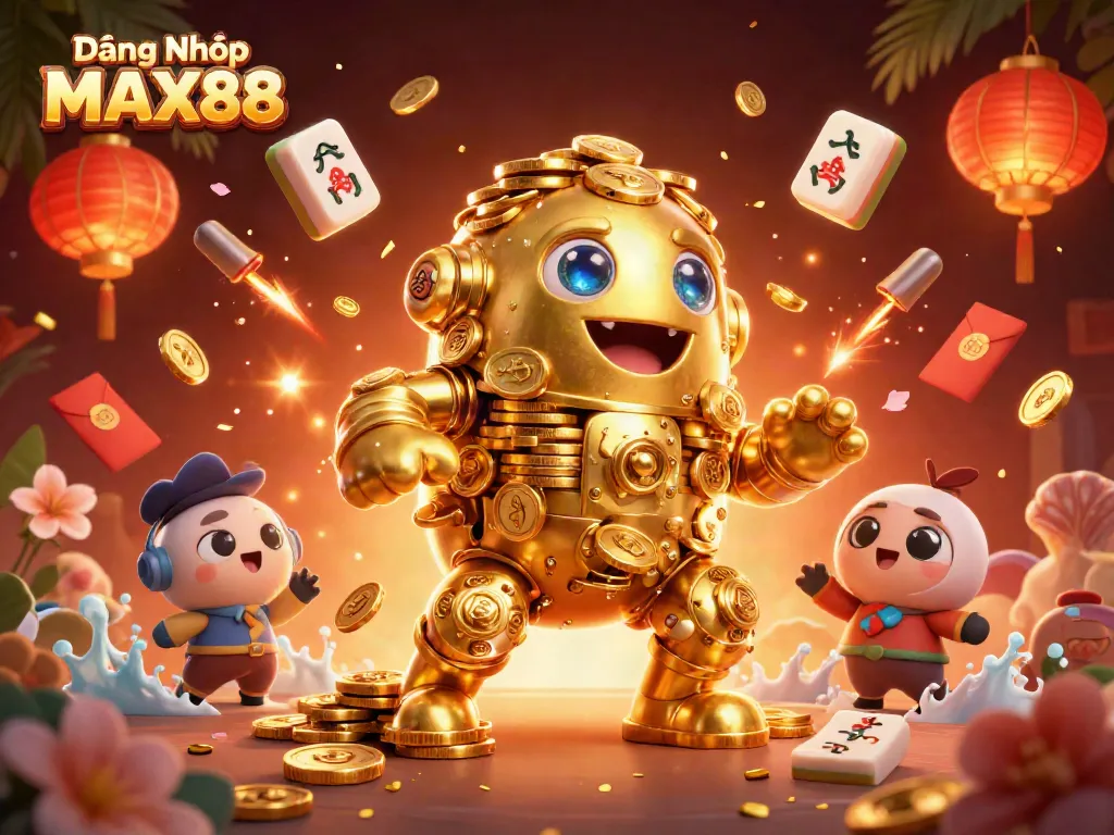 Engage with Đăng Nhập MAX88 showcasing immersive casino landscapes and dynamic game elements.