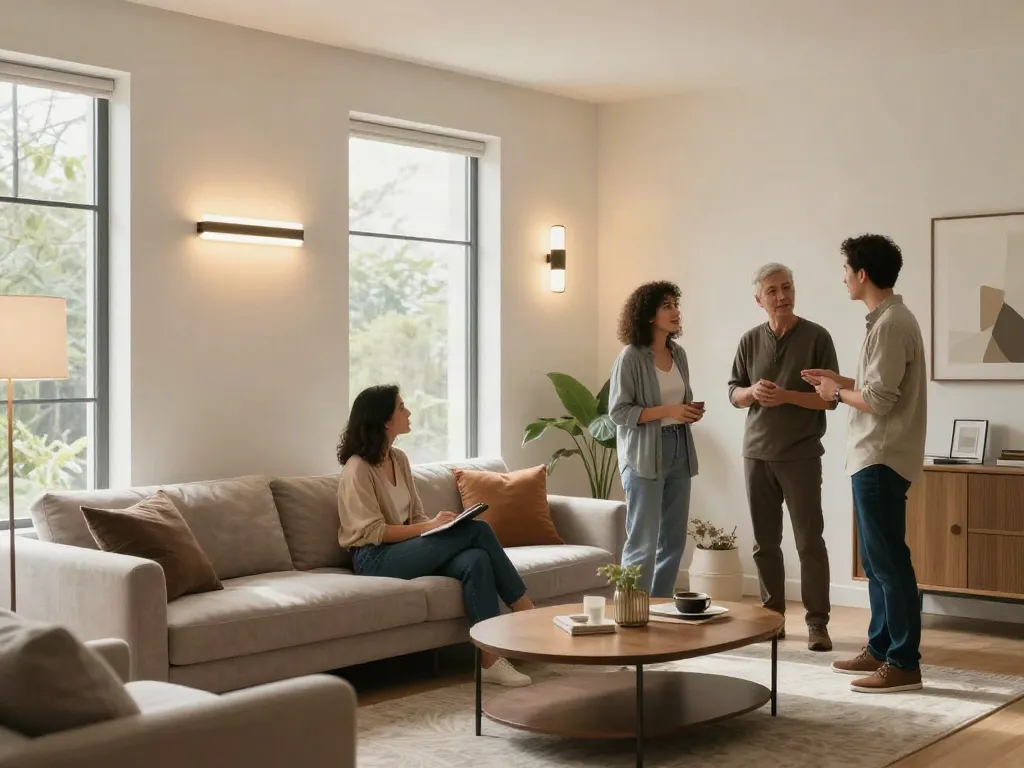 Aplica LED de calitate montată în interior, furnizată de profesioniști locali.