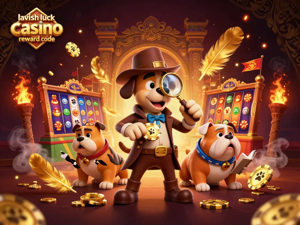 Win big with the lavish luck casino reward code in this exciting illustration of gambling adventure.