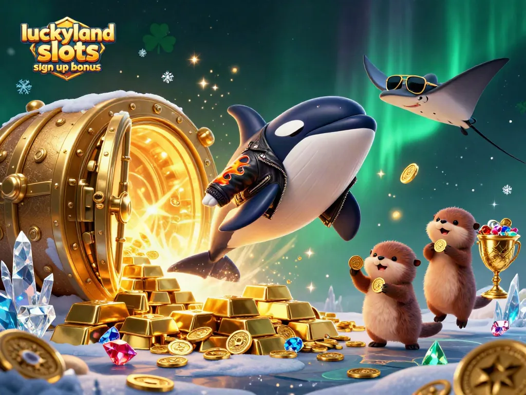 Engage with the exciting luckyland slots sign up bonus featuring colorful sea creatures and treasures.